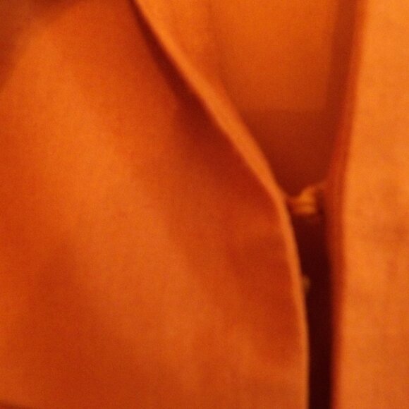 Nwt Gibson Latimer Burnt Orange Linen Blend Blazer Sz M - Picture 8 of 10